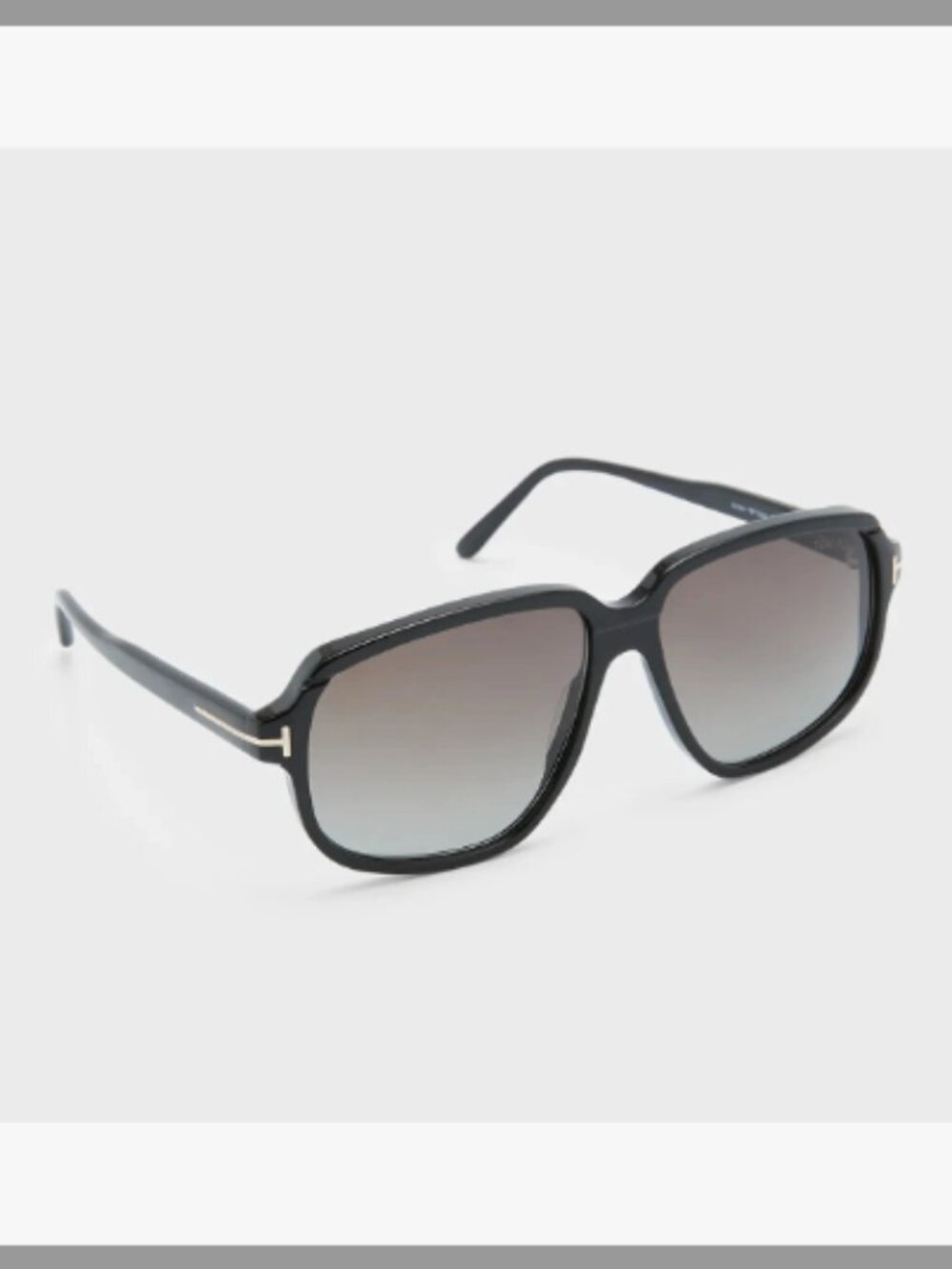 TOM FORD NIB Men's Anton Acetate Square Sunglasses (ORIG. $425)